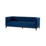 sofa Velvet Elite indigoblue 3-os.