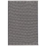 dywan Modern Geometric balck/wool