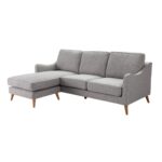 sofa narożna Venuste linen grey